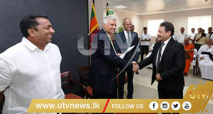 Rookantha appointed UNP’s Organiser of Dambadeniya Electorate