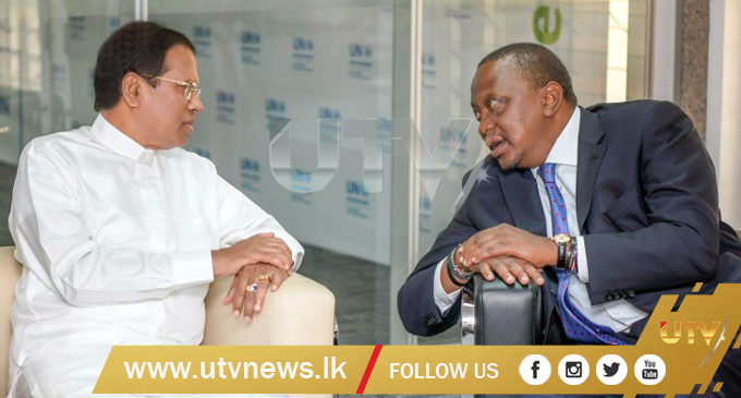 Kenyatta seeks broader ties with Sri Lanka