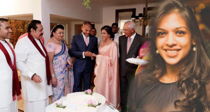 யோஷித ராஜபக்ஷ்வுக்கு திருமண வாழ்த்துக்கள் (photos)