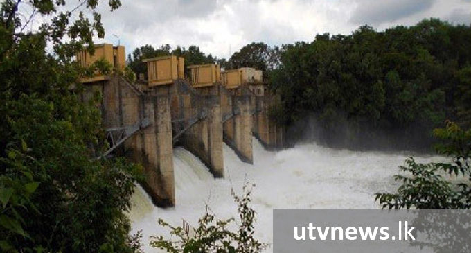 Two spill gates opened in Laxapana Reservoir