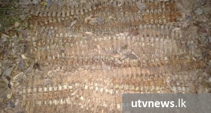 Navy discovers arms cache in Alampil