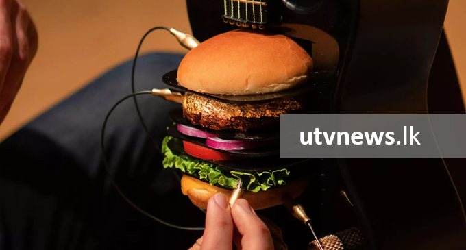 Hard Rock Cafe Releases The Golden Solo, Performed On World’s First Playable Burger Powered Guitar